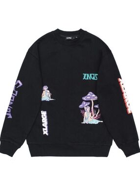 XLARGE X Jungles Relaxed Crew Neck Sweatshirt Womans Size Medium